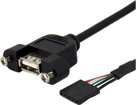 StarTech PANEL MONTATAVIMAS USB KABELAS A/ANTRAŠTĖ/.