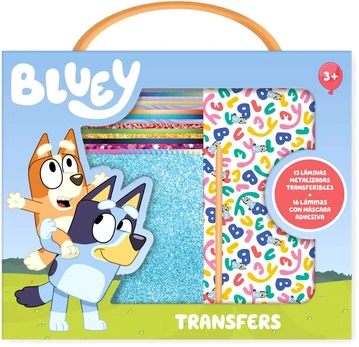 Moose Bluey transfers briefcase
