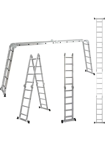Sulankstomos kopėčios 4x5, 152 - 580 cm