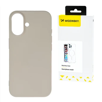 Wozinsky Silikoninis dėklas flexible silicone for Samsung Galaxy S25 Ultra - beige