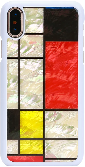 iKins SmartPhone case iPhone XS/S mondrian white
