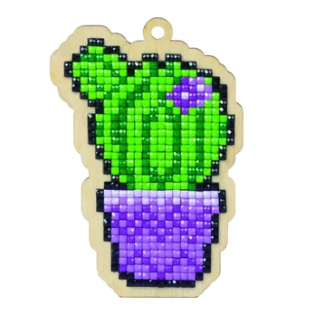 Deimantinės mozaikos suvenyras Cactus WW142