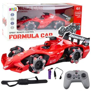 Rc autobusas Lean Toys Fomula, raudona