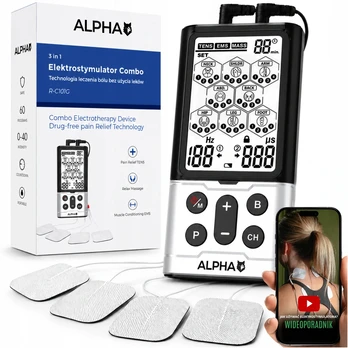 Elektrostimuliatorius ALPHA, 60 programų