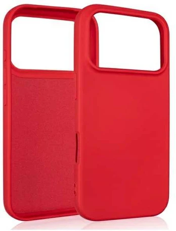 Dėklas Beline Silicone do iPhone 17 Pro raudona