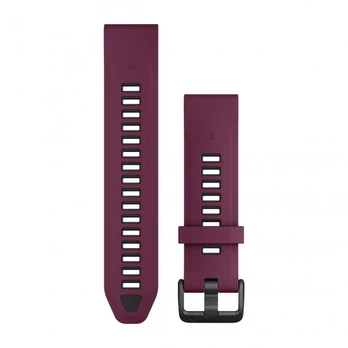 Apyrankė Garmin QuickFit 20 Watch Bands, Merlot/Graphite Silicone