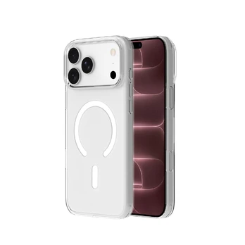Dėklas JUST MUST MAGSAFE CRYSTAL I for iPhone 18 Pro Max Clear.