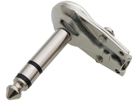 Blow Kištukas AUX 6.3 ST METAL kampinis