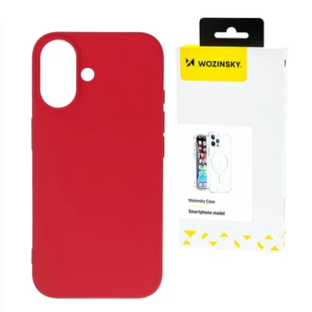 Wozinsky Silikoninis dėklas for Samsung Galaxy S25+ - Raudona