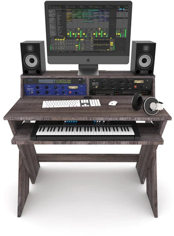 Reloop GLORIOUS Sound Desk Compact Walnut