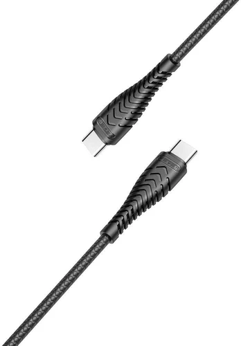 VEGER cable Type to Type C PD 3A 60W V106 1,2 m juodas