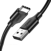Cablu de Date USB la Type-C 1.5m - Ugreen Nickel Plating (60117) - Black kaina