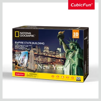 CUBIC FUN CUBICFUN NG 3D dėlionė „Empire State Building“