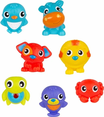 Playgro - 7 Bathfriends In a Bag (10189202)