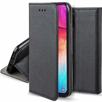 Fusion Magnet Case Grāmatveida Maks Priekš Huawei Y6S | Honor 8A Melns