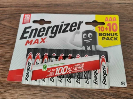 Baterija ENERGIZER MAX AAA LR03 10+10 SZT.