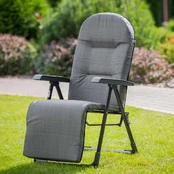 Fotel sodo su podnóżkiem Galaxy Plus H024-07PB PATIO kaina
