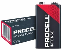 Duracell Procell Alkaline Intense Power 9V, battery (10 pieces, E block (9 volt block))