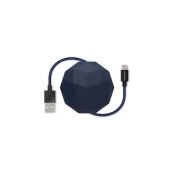 Usbepower COSMO Lightning - 1.2m Lightning laidas su dėklu - Navy kaina