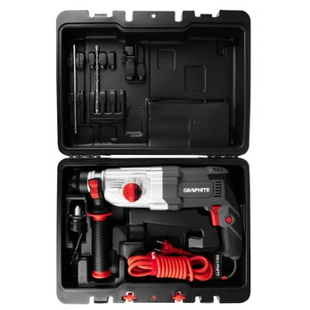 Graphite SDS + 900W sukamasis plaktukas, dėklas