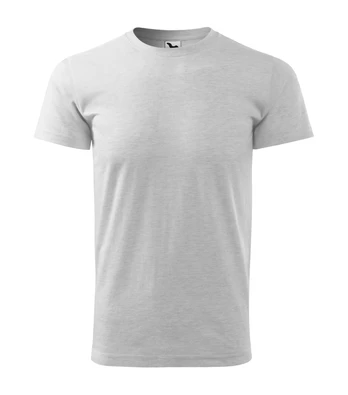 Vyriški Marškinėliai MALFINI Basic 129 Ash Melange, 160g/m2