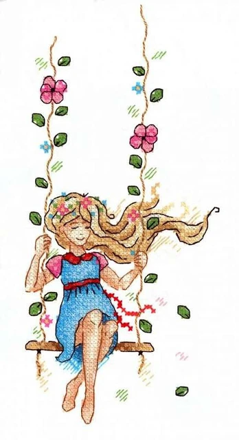 Water-soluble canvas cross sitch kit Dreamer SV-537