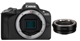Canon EOS R50 + Mount Adapter EF-EOS R kaina