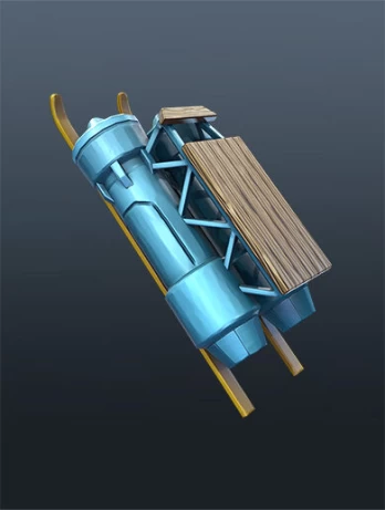 Roblox Futuristic Mech Sled DLC