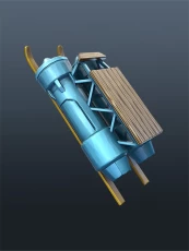 Roblox Futuristic Mech Sled DLC kaina