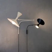 Nemo Mini Lampe de Marseille sieninis šviestuvas, juodas