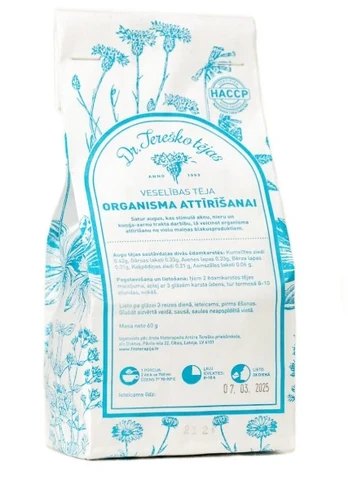 TERESKO Arbata organizmo valymui 60 g