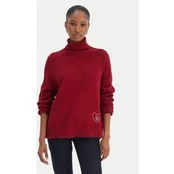 Liu Jo Golfas MF5445 MS76L Raudona Regular Fit