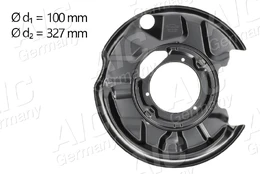 Apsauginis skydas, stabdžių diskas AIC 56416 kaina