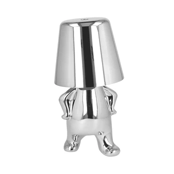Oem Night lamp Sidabrinis Man design F