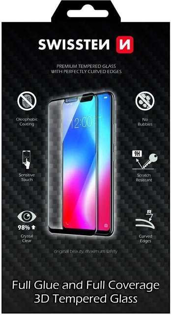 Apsauginė ekrano plėvelė Swissten For Apple iPhone 12 Pro Max, 9H