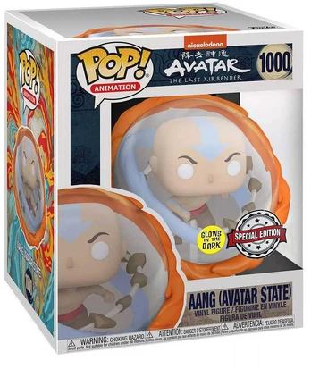 Funko POP figure Avatar Aang All Elements Glow in the Dark Exclusive