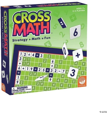Matematinis žaidimas CrossMath