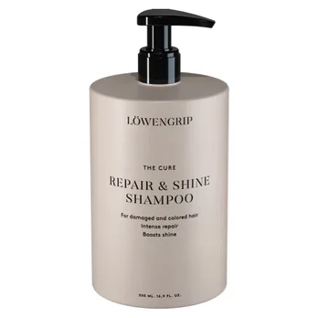 Löwengrip The Cure Repair &amp; Shine – Plaukus regeneruojantis šampūnas, 500ml
