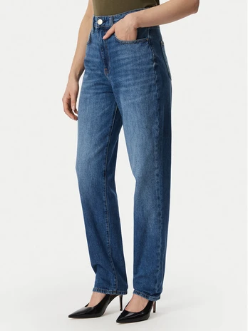 Guess Džinsai W6YA3J D1541 Mėlyna Tapered Leg