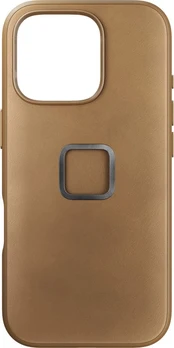 Peak Design case Apple iPhone 16 Pro Mobile Everyday Clarino Case, tan | M-MC-BU-BR-1 kaina