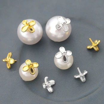 Pakabuko karoliukai, Silvery 50pcs + Golden 50pcs