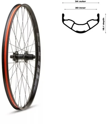 WTB PROTERRA i30x29'' galinis 148x12 32 6 varžtų SMS