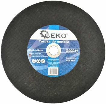 Geko metalinis skydas 350x3,5x32 (G00041)