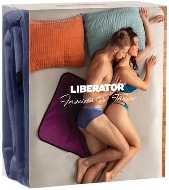 Liberator Fascinator Throw Mini Indigo baldas seksui