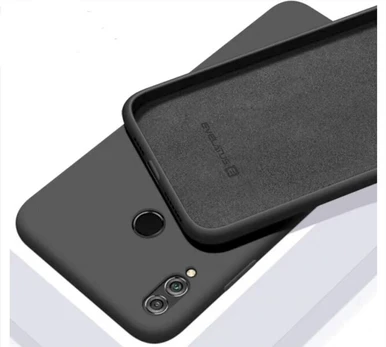 Evelatus Soft Silicone Case, skirtas Samsung Galaxy S10 Plus, juodas