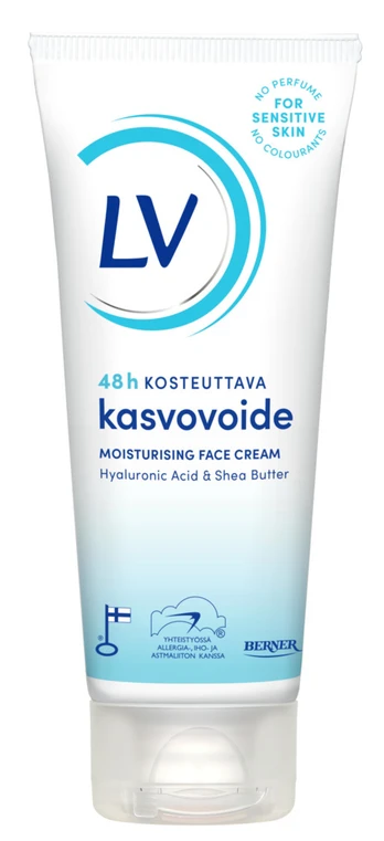 Veido kremas LV Moisturising 48h, 75 ml