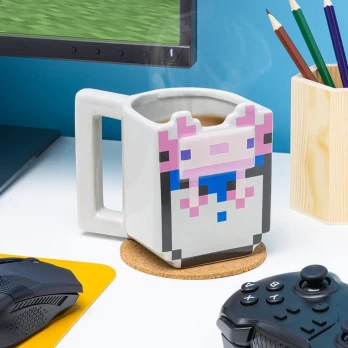 Paladone Product Paladone Minecraft Axolotl 3D puodelis