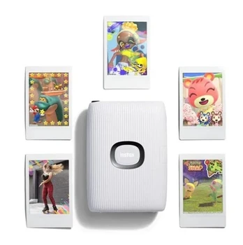 Fuji - Instax Mini Link 2 Clay White - Splatoon 3 Bundle Kit