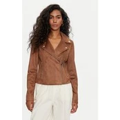 Vero Moda Dirbtinės odos striukė Jose 10300938 Ruda Regular Fit