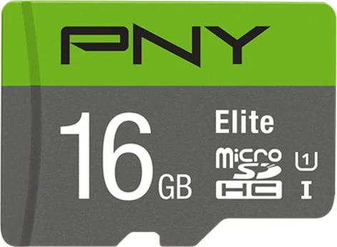 PNY Elite microSDHC Memory Card 16GB UHS-I Class 10